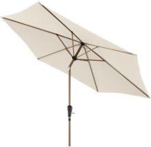 Rechthoekige parasol voor de tuin