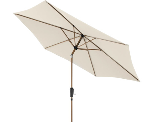 Rechthoekige parasol voor de tuin