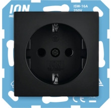 Zwart ION stopcontact ISW-16A 250V