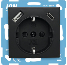 Stopcontact met USB-A- en USB-C-aansluitingen, 16 ampère, 250 volt