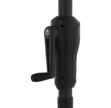 Doppler Logo op het slinger mechanisme van een parasol