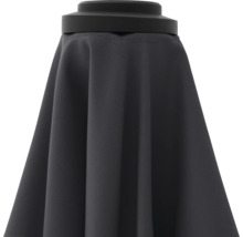 Gesloten parasol van stof