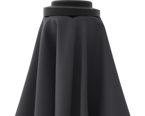 Gesloten parasol van stof