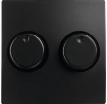 Dubbele draaiknop voor lichtschakelaar