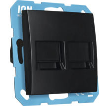 Dubbele aansluitdoos met afdekking