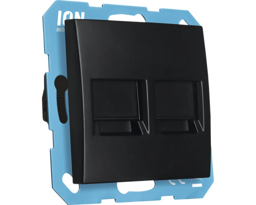 Dubbele aansluitdoos met afdekking