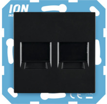 Dubbele netwerkaansluiting voor wandmontage