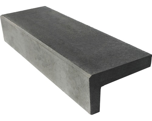 Beton hoektrede grijs 110 x 18 x 32 cm-0