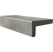 Beton hoektrede grijs 130 x 18 x 32 cm-thumb-0