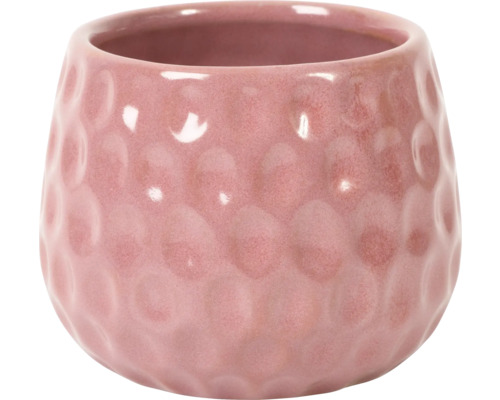 Bloempot Oliver Keramiek roze Ø 6 cm H 6 cm Keramische bloempot met patroon
