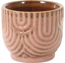 Keramische bloempot met patroon