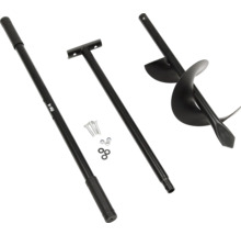 Grondboor set met boorstang, T-stuk en schroeven