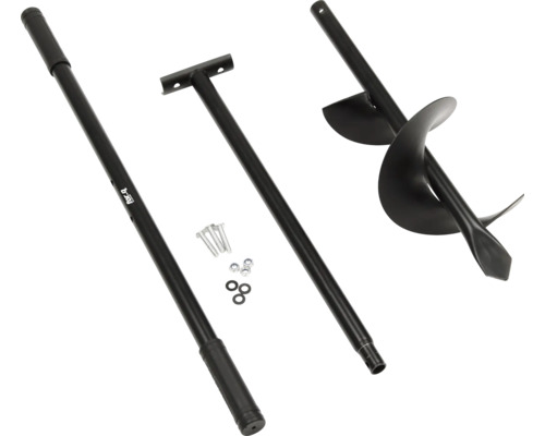 Grondboor set met boorstang, T-stuk en schroeven