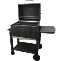 Houtskoolbarbecue met opbergruimte en wielen