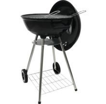 Kogelbarbecue met rooster, deksel en opbergrek