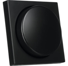 Zwarte wanduitlaat van kunststof