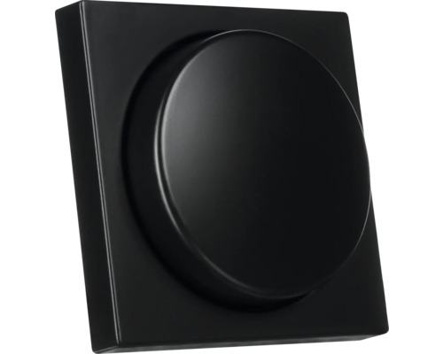 Zwarte wanduitlaat van kunststof