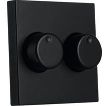 Dubbele lichtschakelaar dimmer voor wandmontage