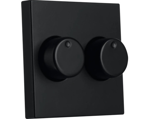 Dubbele lichtschakelaar dimmer voor wandmontage