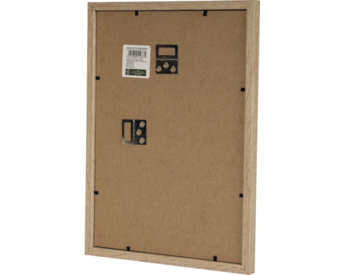 Achterkant van een houten fotolijst