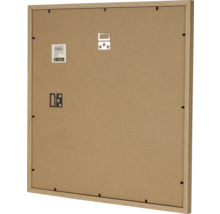 Achterkant van een fotolijst met ophangmechanisme