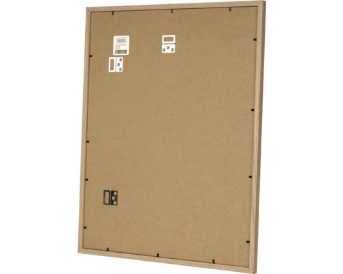 Achterkant van een fotolijst met ophanghaken