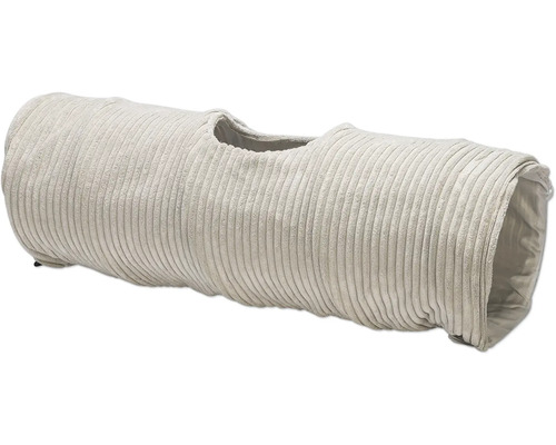 Speeltunnel van ribstof voor kleine dieren