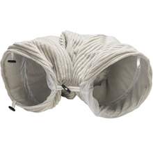 Kattentunnel van ribstof met drie openingen