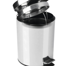 Metalen pedaalemmer met uitneembare binnenemmer