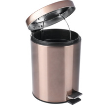 Metalen pedaalemmer met open deksel