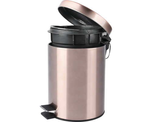 Metalen pedaalemmer met uitneembare binnenemmer
