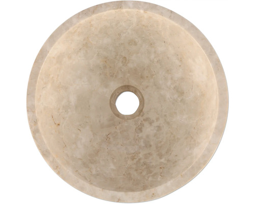 Ronde waskom van natuursteen