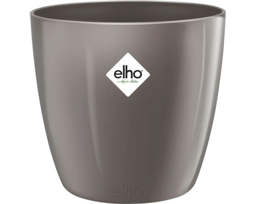 ELHO Brussels Diamond rond oester Ø 14 cm H 13 cm Bloempot met Elho logo