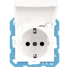 Stopcontact met klapdeksel