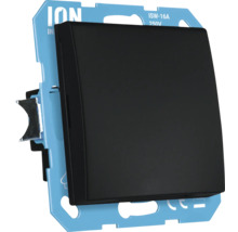 Zwarte serieschakelaar voor elektrische installatie