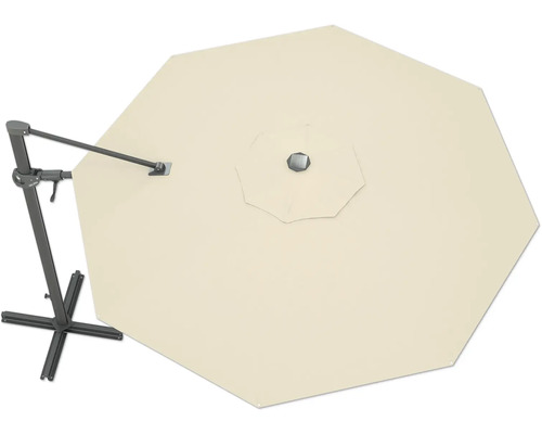 Vrijhangende parasol met voet