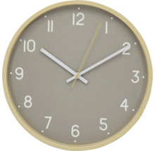 Ronde wandklok met wijzerplaat en tijdweergave