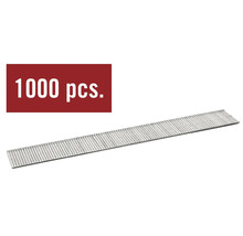 Strips nagels in het magazijn met de aanduiding 1000 stuks