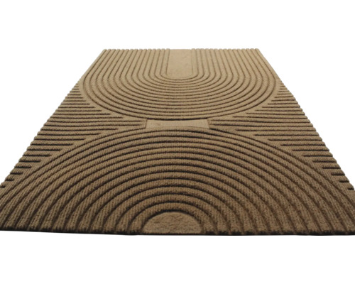 Deurmat met groefpatroon