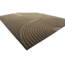 Deurmat met groefpatroon