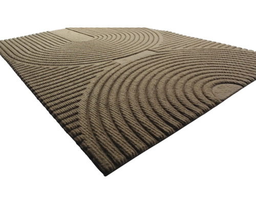 Deurmat met groefpatroon