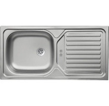 Roestvrijstalen spoelbak met afdruiprek