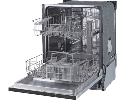 Open vaatwasser met vaatwaskorven