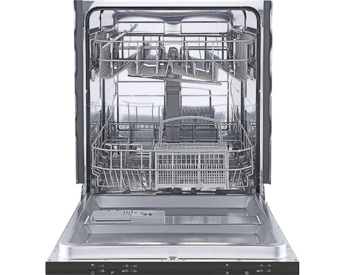 Open vaatwasser met vaatwaskorven