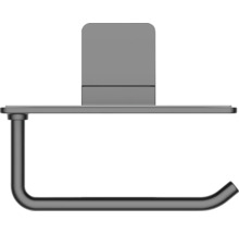 Toiletpapierhouder met plank