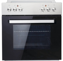 Oven met bedieningsknoppen en glazen deur