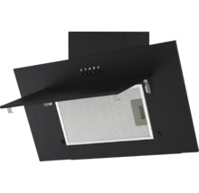 Metalen afzuigkap met bedieningspaneel