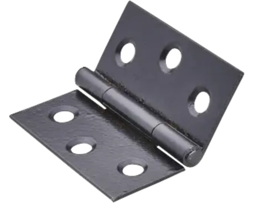 HETTICH Scharnier 40x40 mm zwart, 10 stuks Scharnier met vier schroefgaten