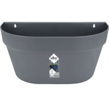 Grijze Elho plantenbak voor wandmontage