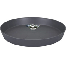 Grijze schotel voor bloempotten